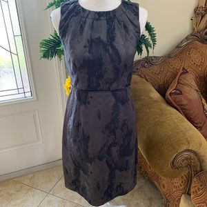 Loft Gray Sleeveless Dress, Size 2